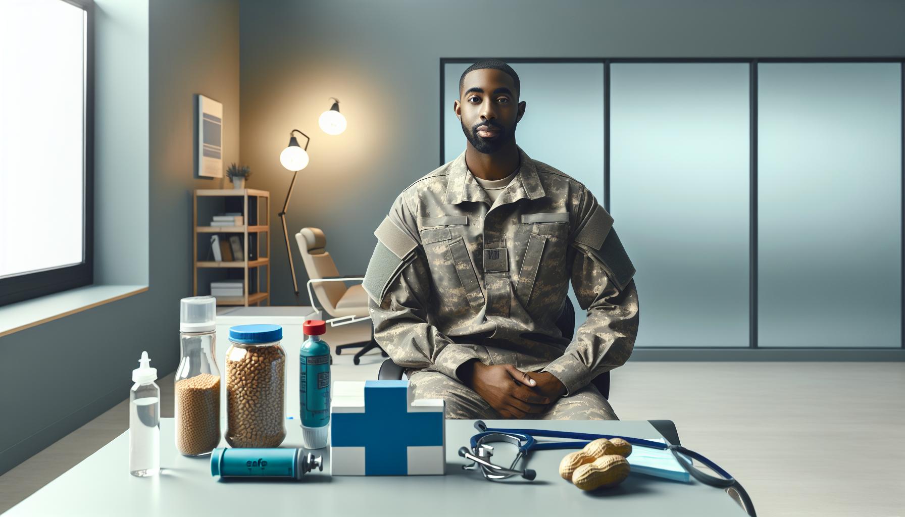 Can You Serve in the Military with a Peanut Allergy?